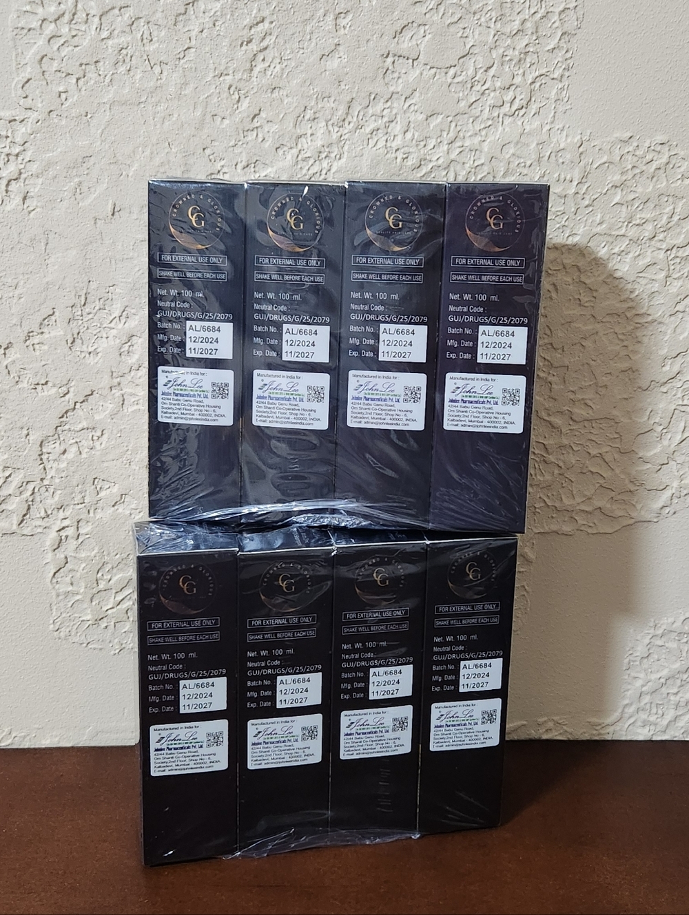 Set of 8 (eight) Anti Dandruff Shampoo John Lee